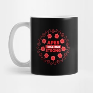 Apes Together Strong Ruby Mug